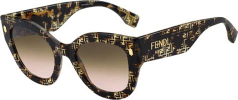 fendi ff 0435/s|New Authentic FENDIAcetate FF 53mm Sunglasses 0435/S .